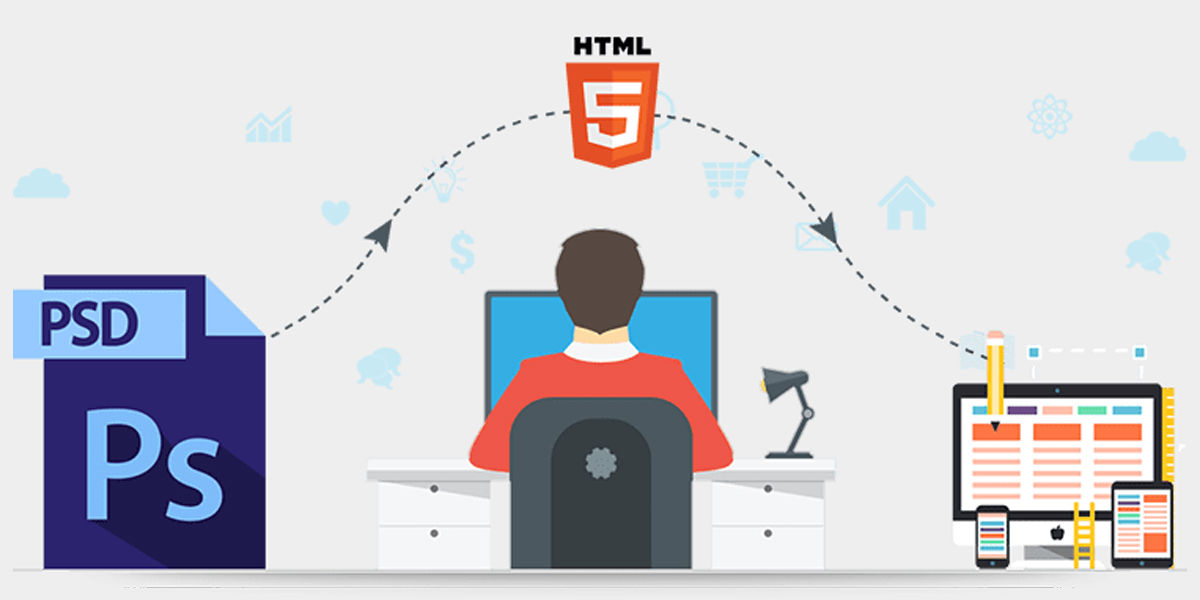 How to convert PSD to HTML ?